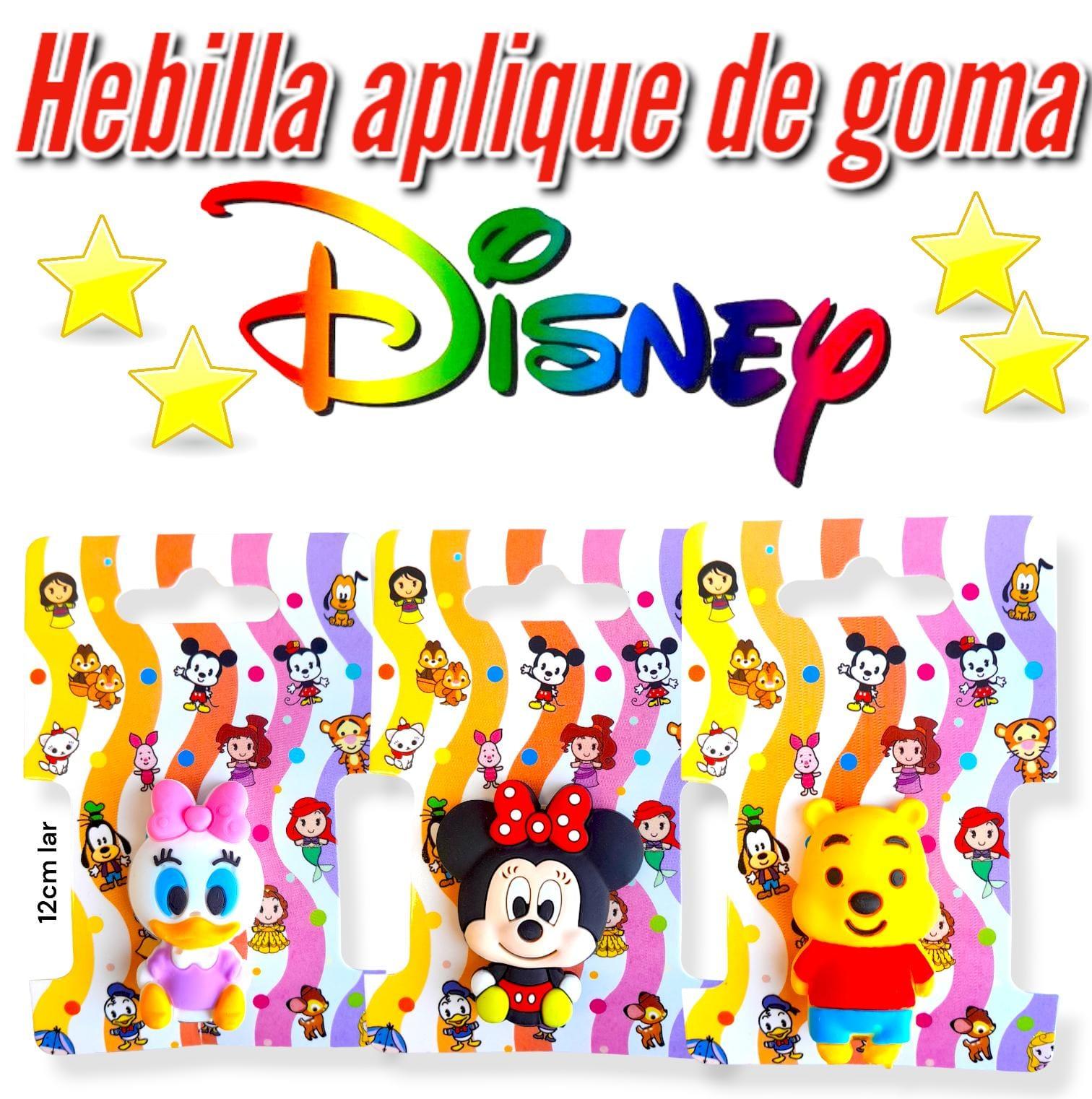 Hebilla Aplique de Goma Disney